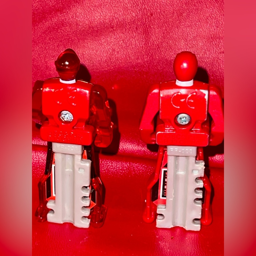 Power Rangers Clear Red Super Megaforce Legendary Key Rare & Red Ranger - Picture 4 of 7